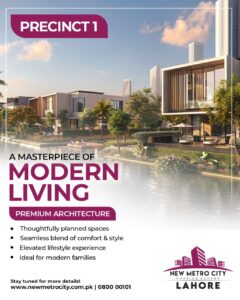 Ravi Ratan Precinct 2 – A Golden Investment Opportunity in New Metro City Lahore